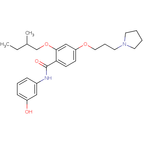 Chemical structure of BindingDB Monomer ID 50419109