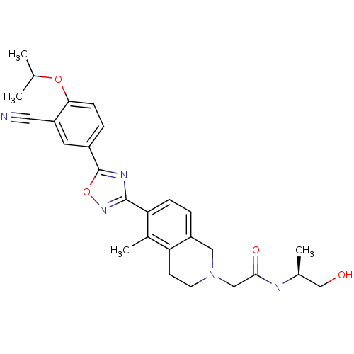 Chemical structure of BindingDB Monomer ID 50419201