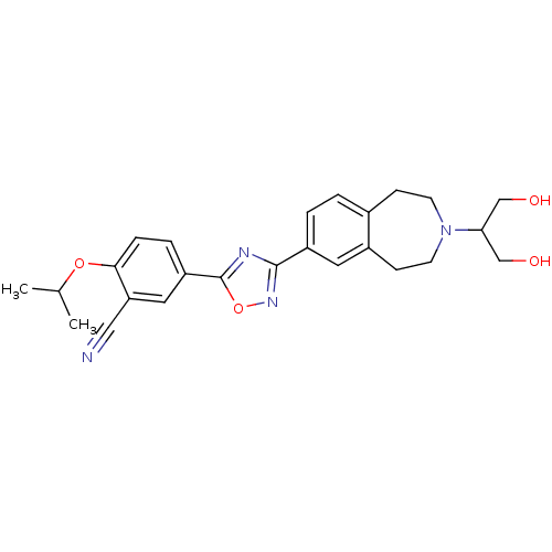 Chemical structure of BindingDB Monomer ID 50419205