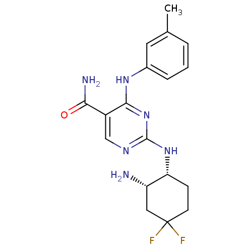 Chemical structure of BindingDB Monomer ID 50419262