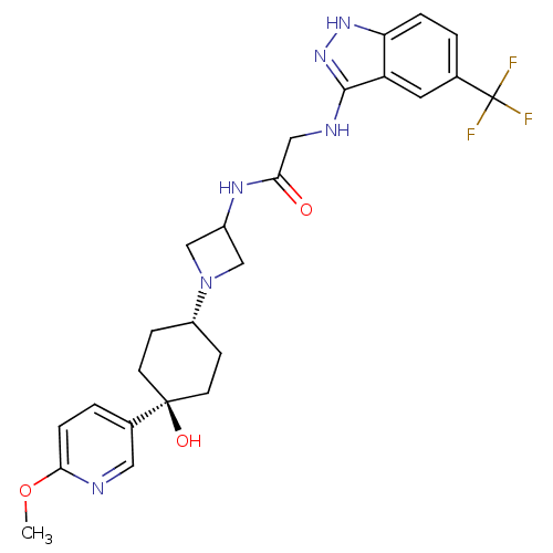 Chemical structure of BindingDB Monomer ID 50419280