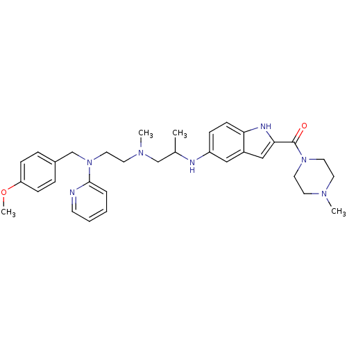 Chemical structure of BindingDB Monomer ID 50419323