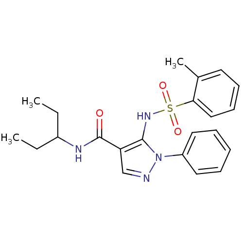 Chemical structure of BindingDB Monomer ID 50419362