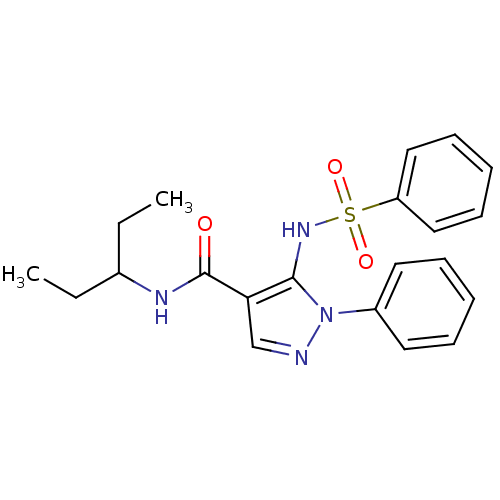 Chemical structure of BindingDB Monomer ID 50419363