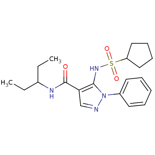 Chemical structure of BindingDB Monomer ID 50419364