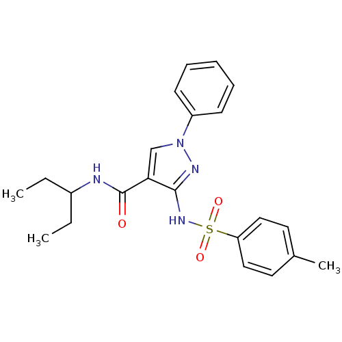 Chemical structure of BindingDB Monomer ID 50419366