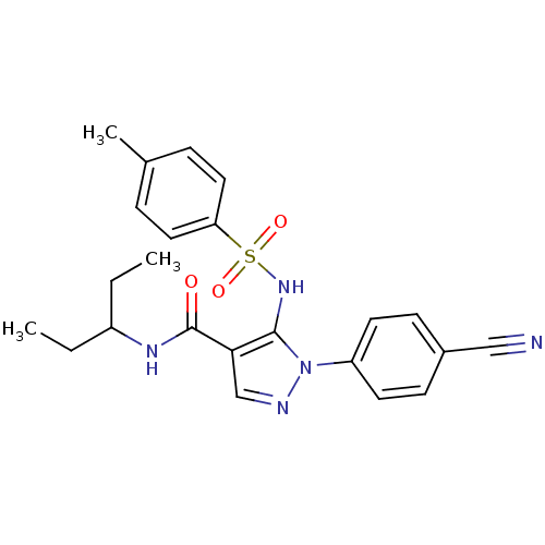 Chemical structure of BindingDB Monomer ID 50419368