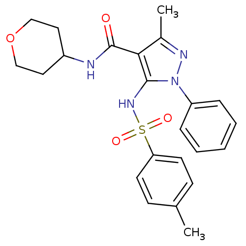 Chemical structure of BindingDB Monomer ID 50419377