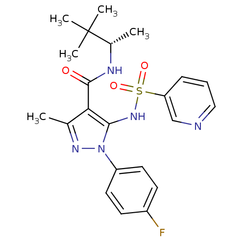 Chemical structure of BindingDB Monomer ID 50419383
