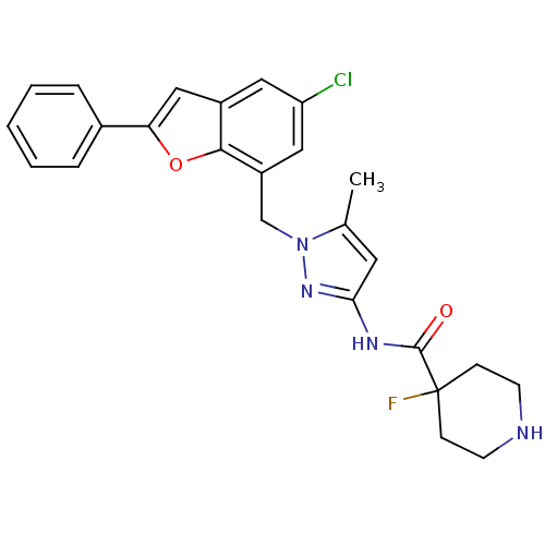 Chemical structure of BindingDB Monomer ID 50419406