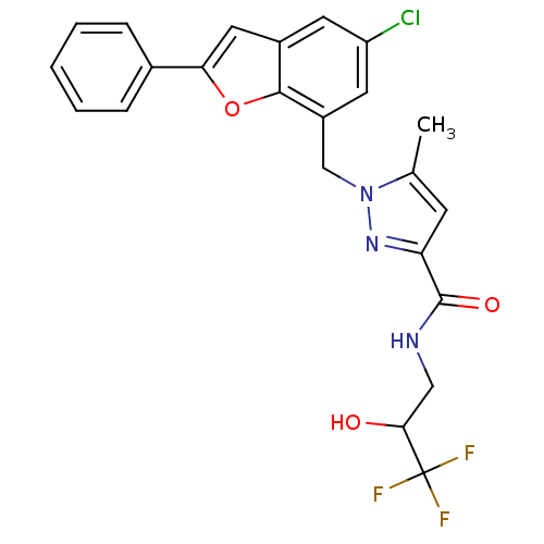 Chemical structure of BindingDB Monomer ID 50419409
