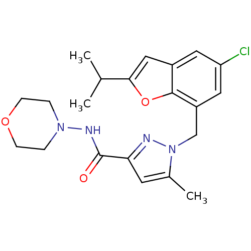 Chemical structure of BindingDB Monomer ID 50419421