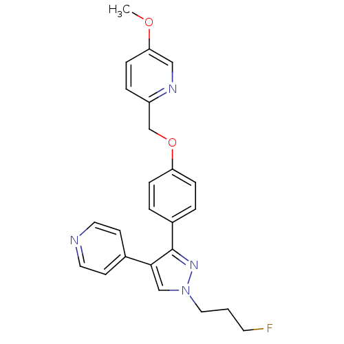 Chemical structure of BindingDB Monomer ID 50419427
