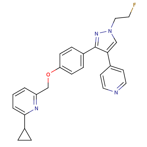 Chemical structure of BindingDB Monomer ID 50419438