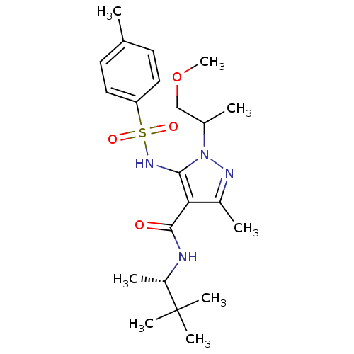 Chemical structure of BindingDB Monomer ID 50419567