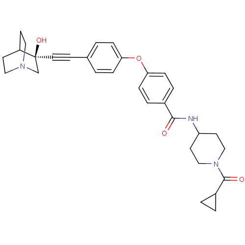 Chemical structure of BindingDB Monomer ID 50419624