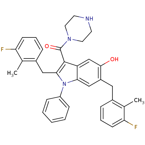 Chemical structure of BindingDB Monomer ID 50419724