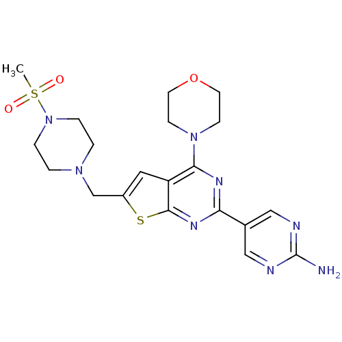 Chemical structure of BindingDB Monomer ID 50419754
