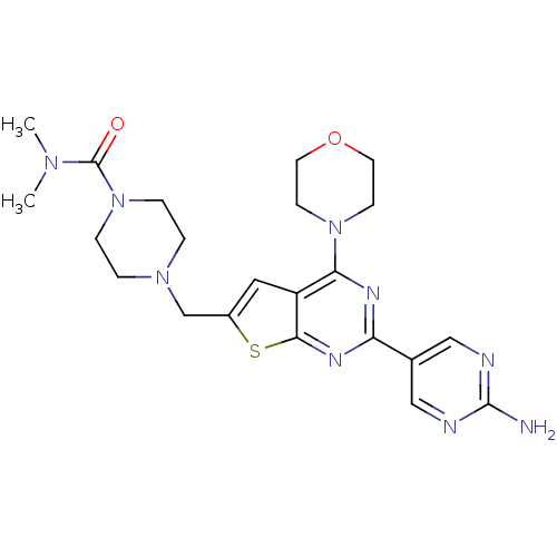 Chemical structure of BindingDB Monomer ID 50419760
