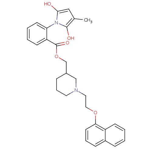 Chemical structure of BindingDB Monomer ID 50419789