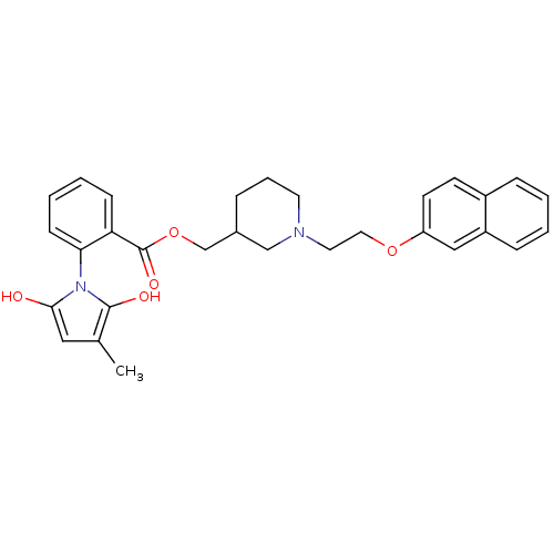Chemical structure of BindingDB Monomer ID 50419790