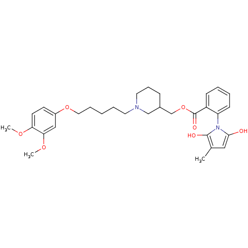 Chemical structure of BindingDB Monomer ID 50419799