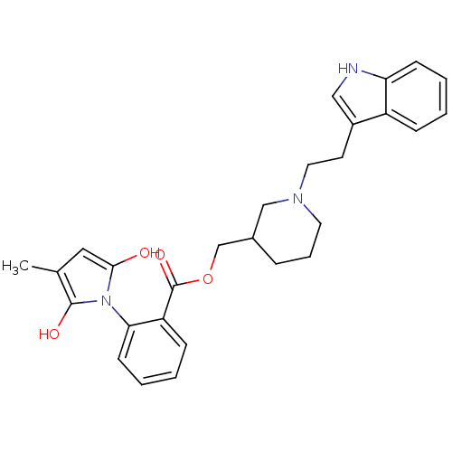 Chemical structure of BindingDB Monomer ID 50419839