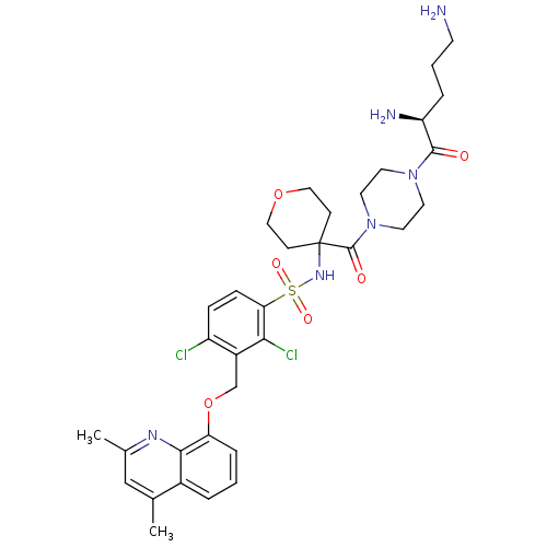 Chemical structure of BindingDB Monomer ID 50419907