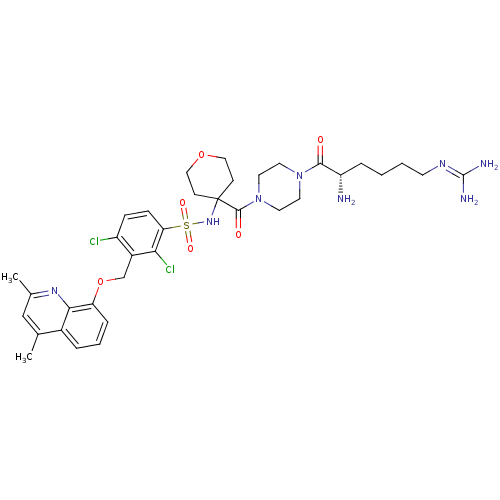 Chemical structure of BindingDB Monomer ID 50419918