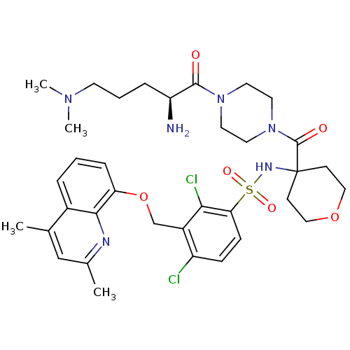 Chemical structure of BindingDB Monomer ID 50419924