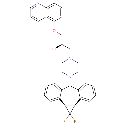 Chemical structure of BindingDB Monomer ID 50420186