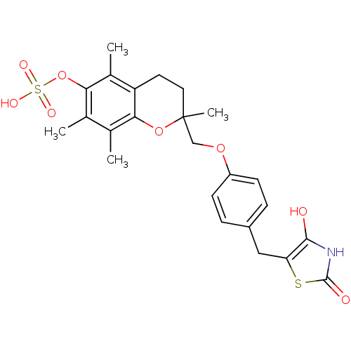 Chemical structure of BindingDB Monomer ID 50420205