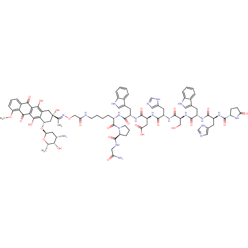 Chemical structure of BindingDB Monomer ID 50420287