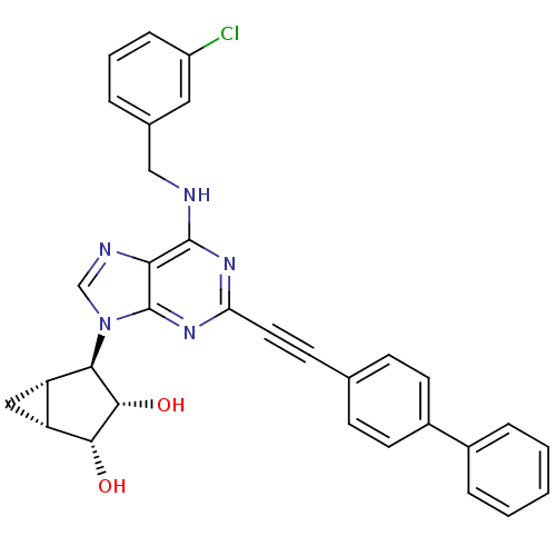 Chemical structure of BindingDB Monomer ID 50420426
