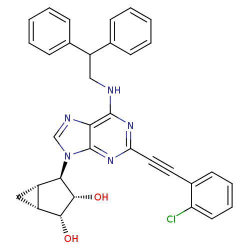 Chemical structure of BindingDB Monomer ID 50420431