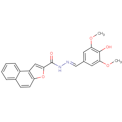 Chemical structure of BindingDB Monomer ID 50420540