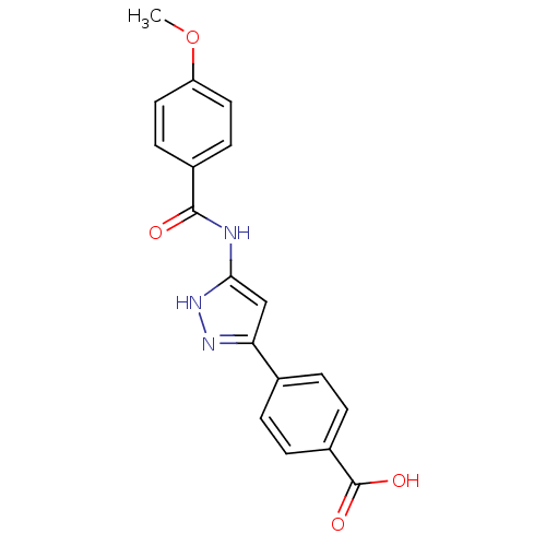 Chemical structure of BindingDB Monomer ID 50420565