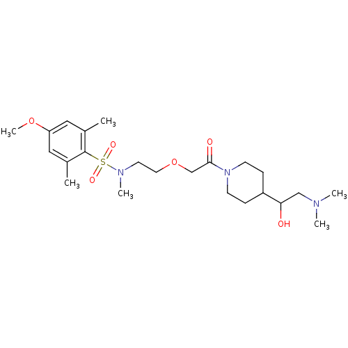 Chemical structure of BindingDB Monomer ID 50420586