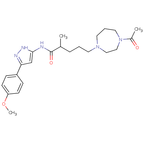 Chemical structure of BindingDB Monomer ID 50420611