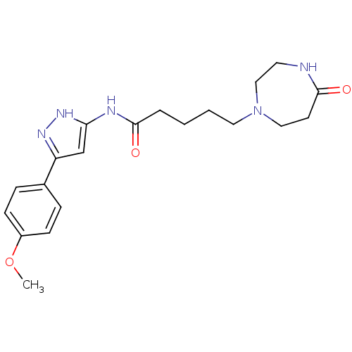 Chemical structure of BindingDB Monomer ID 50420624