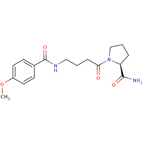 Chemical structure of BindingDB Monomer ID 50420636
