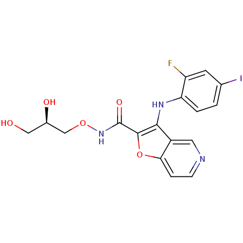 Chemical structure of BindingDB Monomer ID 50420693