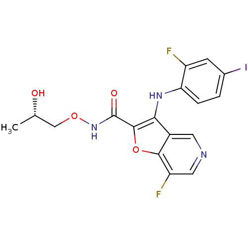 Chemical structure of BindingDB Monomer ID 50420694