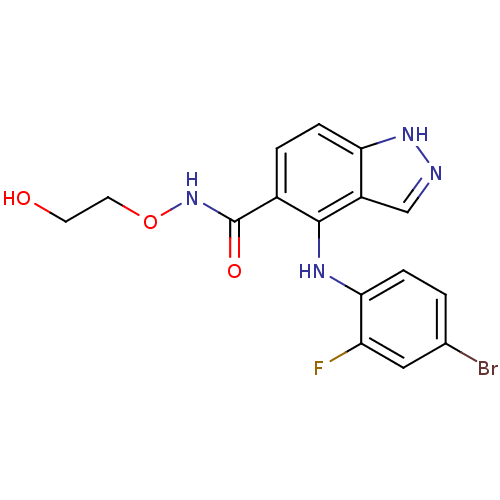 Chemical structure of BindingDB Monomer ID 50420695