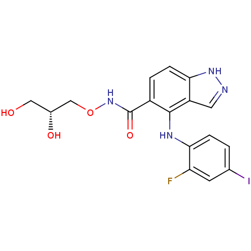 Chemical structure of BindingDB Monomer ID 50420696