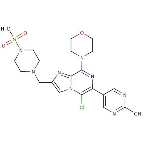 Chemical structure of BindingDB Monomer ID 50420734