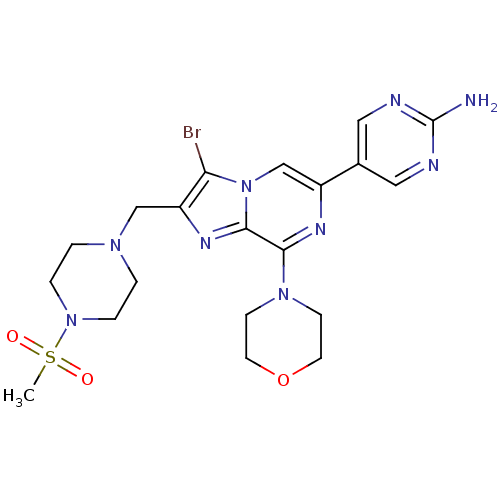 Chemical structure of BindingDB Monomer ID 50420737