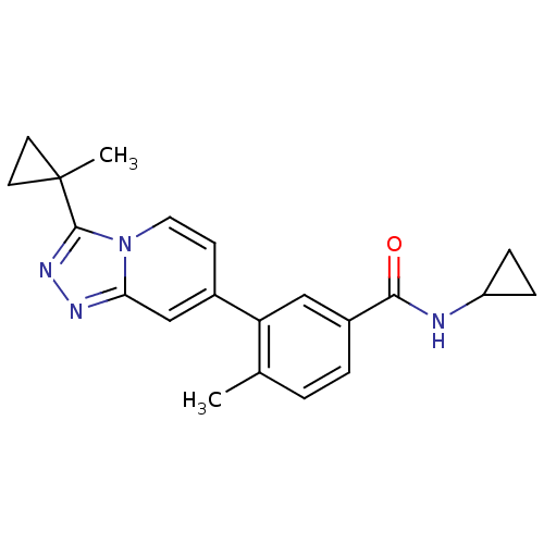 Chemical structure of BindingDB Monomer ID 50420760