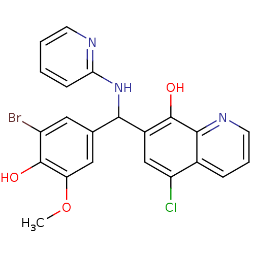 Chemical structure of BindingDB Monomer ID 50420780
