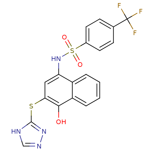 Chemical structure of BindingDB Monomer ID 50420791